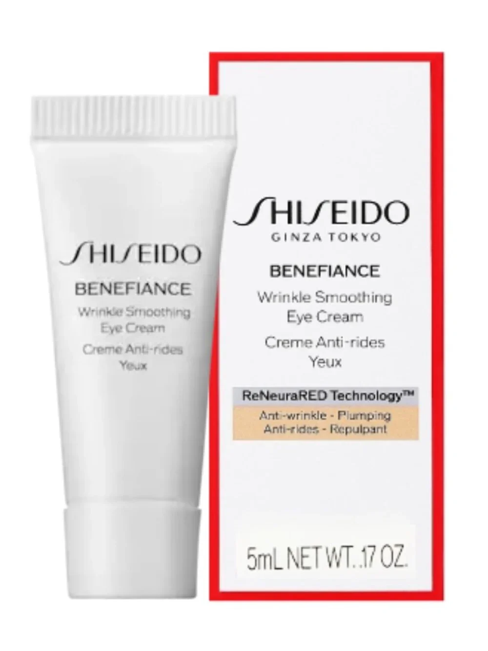 **5/$25** BEAUTY – SHISEIDO Benefiance Wrinkle Smoothing Eye Cream